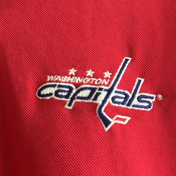 Gently worn. Men’s XXL Antigua polo shirt. Washington Captials. - Picture 2 of 4